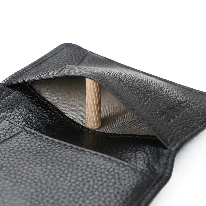 Держатель для кредитных карт из натуральной кожи с RFID-защитой мужчин и женщин