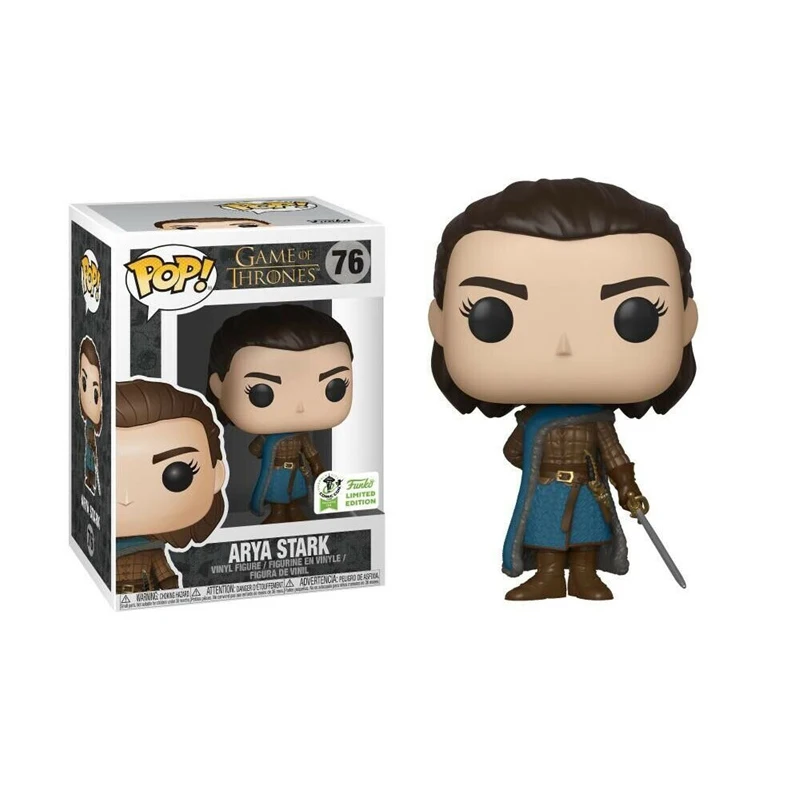 FUNKO Поп новое поступление Игра престолов Ария Старк 76# ПВХ фигурку Коллекция Модель игрушечные лошадки для детей Рождественский подарок