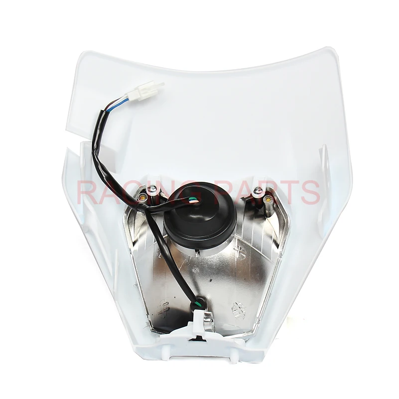 Motorcycle Headlight Headlamp For 2017 18 Headligt EXC XCF SX F SMR Enduro Dirt Bike Motocross Supermoto H4 Bulb | Автомобили и
