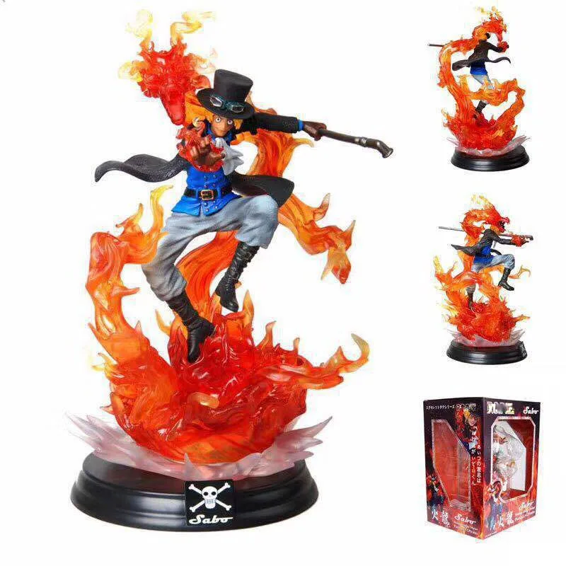 Аниме One Piece GK Fire Dragon Sabo негабаритная фигурка 1/6 Масштаб ПВХ Коллекционная модель