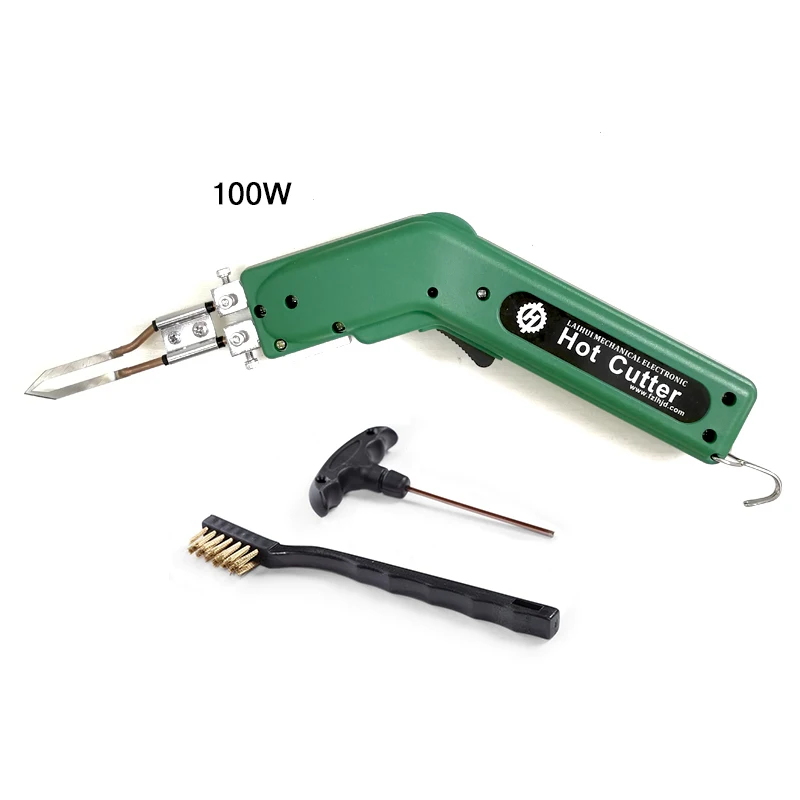 100W 5cm sharp knife Нож для горячей резки ткани тепла Резак Электрический пластиковый годный для тепла резак для пенопласта резак - Цвет: 100W 5cm sharp knife