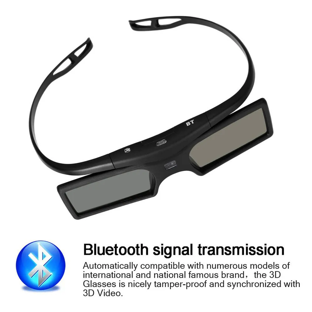 Bluetooth 3D затвора активные ТВ очки для samsung Panasonic sony 3D tv универсальные ТВ 3D очки