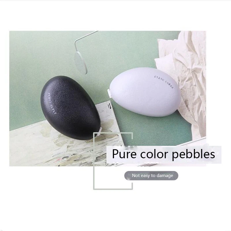 1PCS Cute solid color correction with simple cobblestone shape office and school stationery creative supplies | Канцтовары для