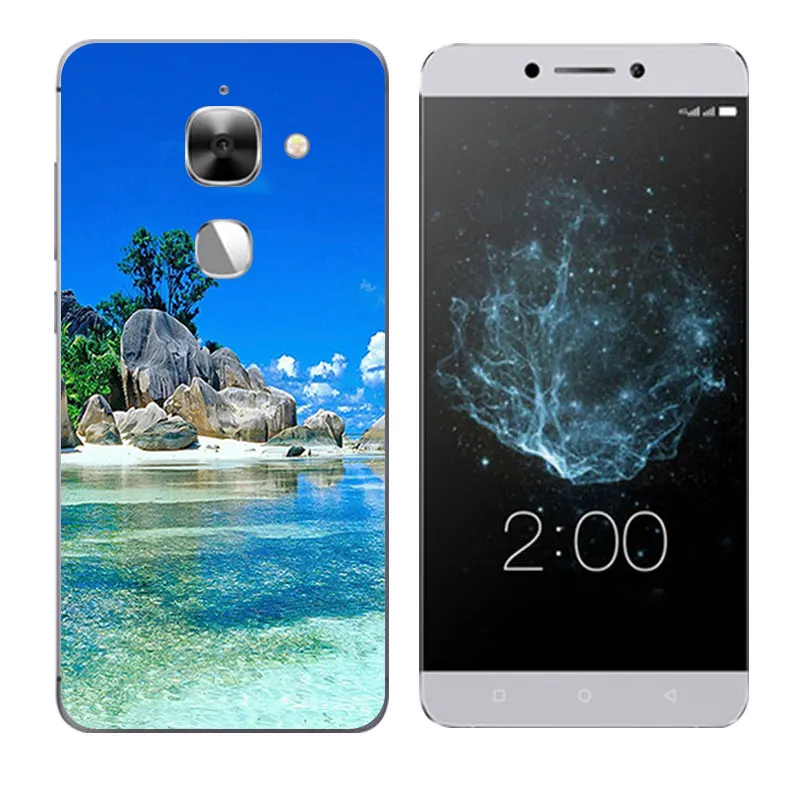 Для LeEco Le Max2 случае X820 силиконовые Letv Le Max 2 Чехол Leeco Max2 Coque сосны печати для Le эко Le 2 Max X829 X821 - Цвет: 14