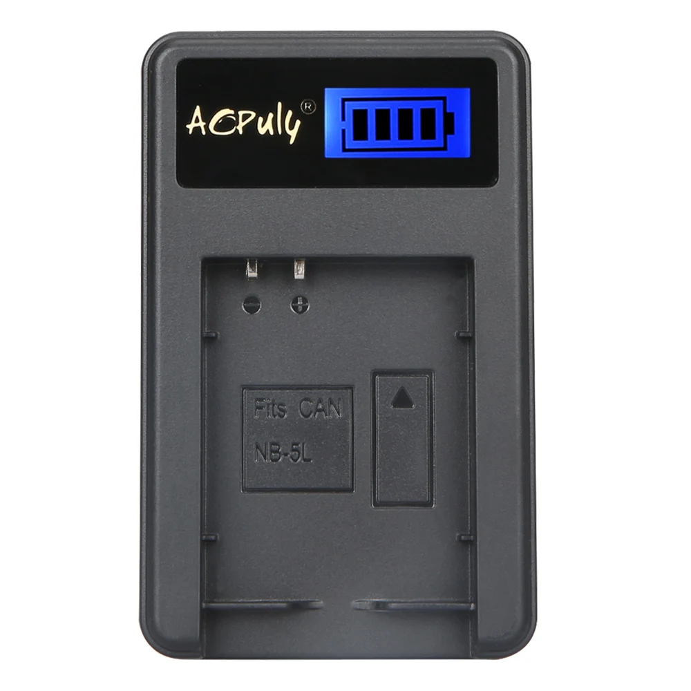 Аккумуляторная батарея AOPULY 3 шт. NB-5L NB 5L NB5L USB ЖК-зарядное устройство для камеры Canon