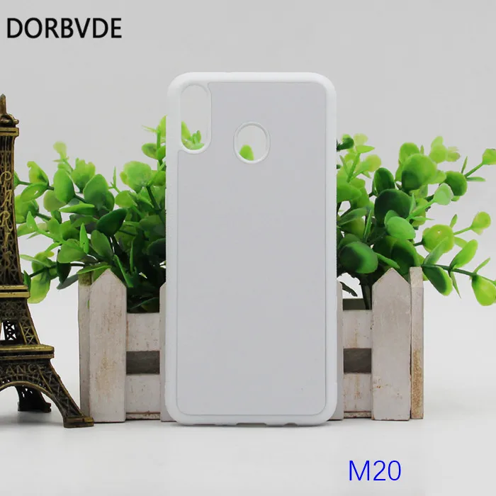 2D сублимационный чистый ТПУ + ПК резиновый чехол для Samsung M10 M20 M30 M40 M60 с