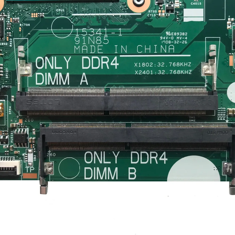 SZWXZY отлично подходит для материнской платы ноутбука DELL 3568 3468 SR2ZU I5 7200u DDR4 15341 1 91N85 CN