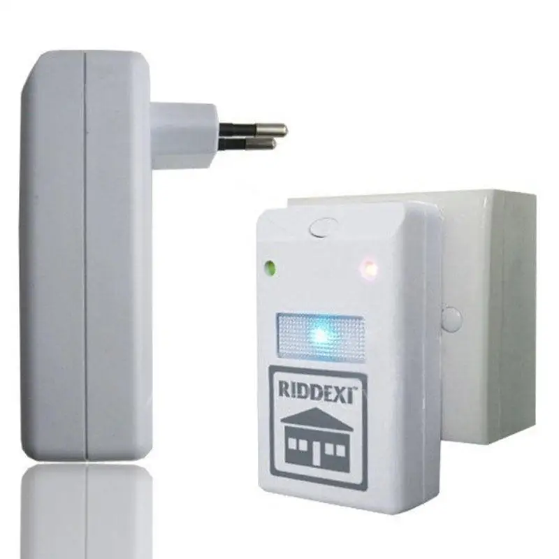 Полезный ультразвуковой электронный отпугиватель новый грызунок White Riddex Plus 220 В |