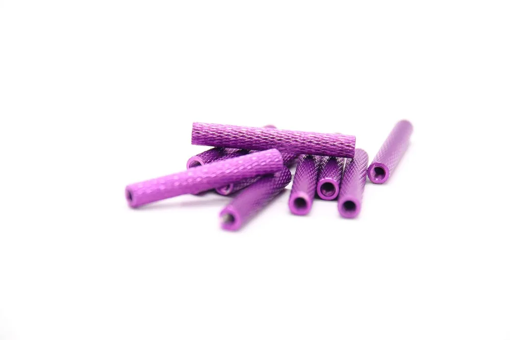 TCMM M3x25mm фиолетовый Текстурированный Алюминиевый противостояние для FPV гоночного