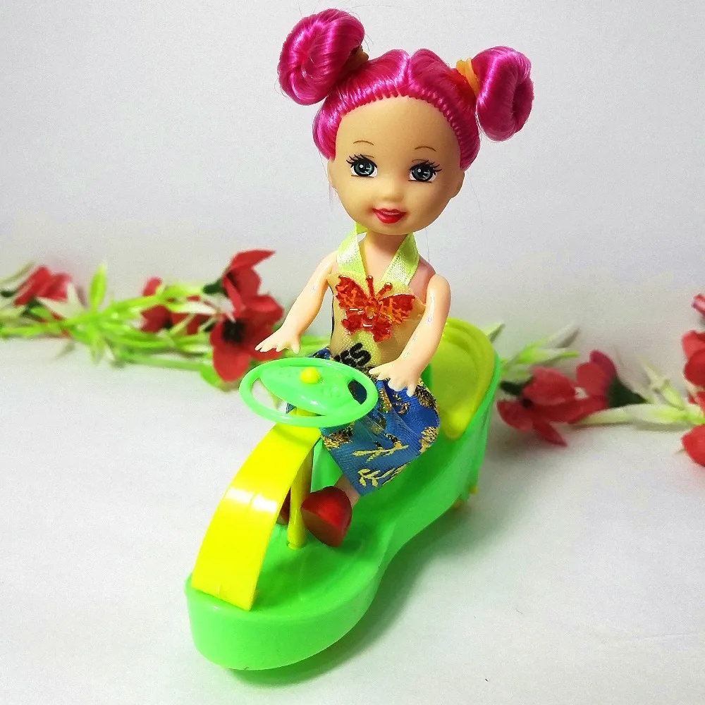 2 шт. детские игрушки машинки для Барби 10 см|for barbie|dolls accessoriesfashion doll accessories |