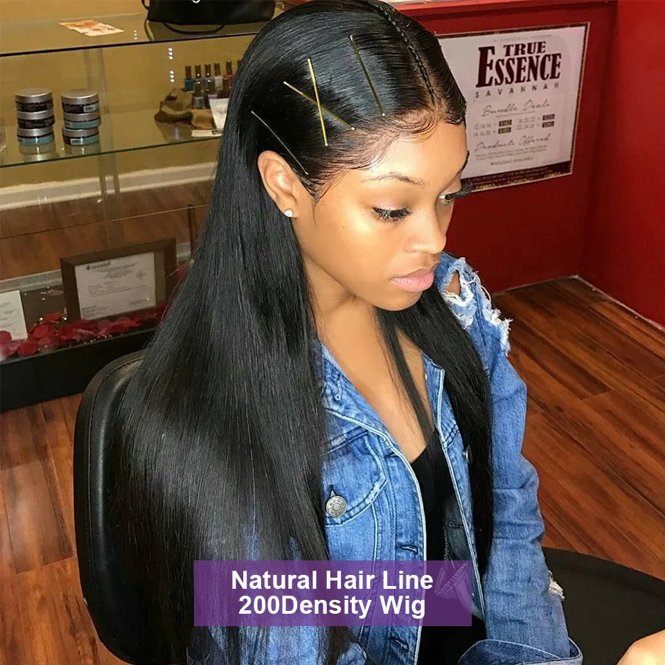 300% 250% плотность кружева передние человеческие волосы парики Remy бразильские