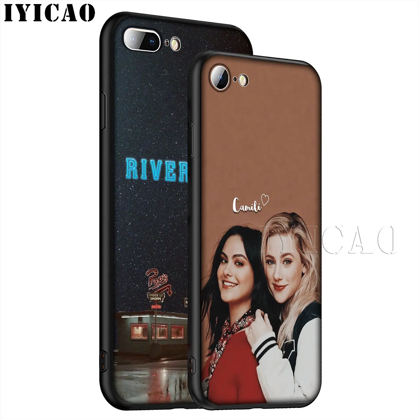 IYICAO ривердейл чони Мягкий силиконовый чехол для телефона iPhone XR X XS 11 Pro Max 6 6S 7 8 Plus 5
