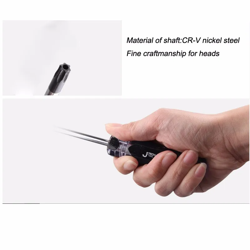 Jetech 1 шт. отвертки для безопасности 6 PT torx T6 T7 T8 T9 T10 T15 T20 T25 T30 w отвертка с защитой от вскрытия