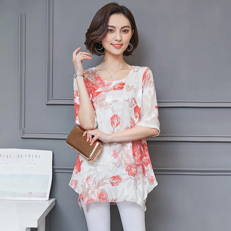 Новый летний корейский свободные темперамент Элегантная Модная рубашка с