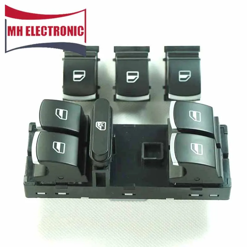 MH Electronic 4 шт. электрическая кнопка питания переключатель окна 5ND 959 857 855 для VW Golf MK5 6