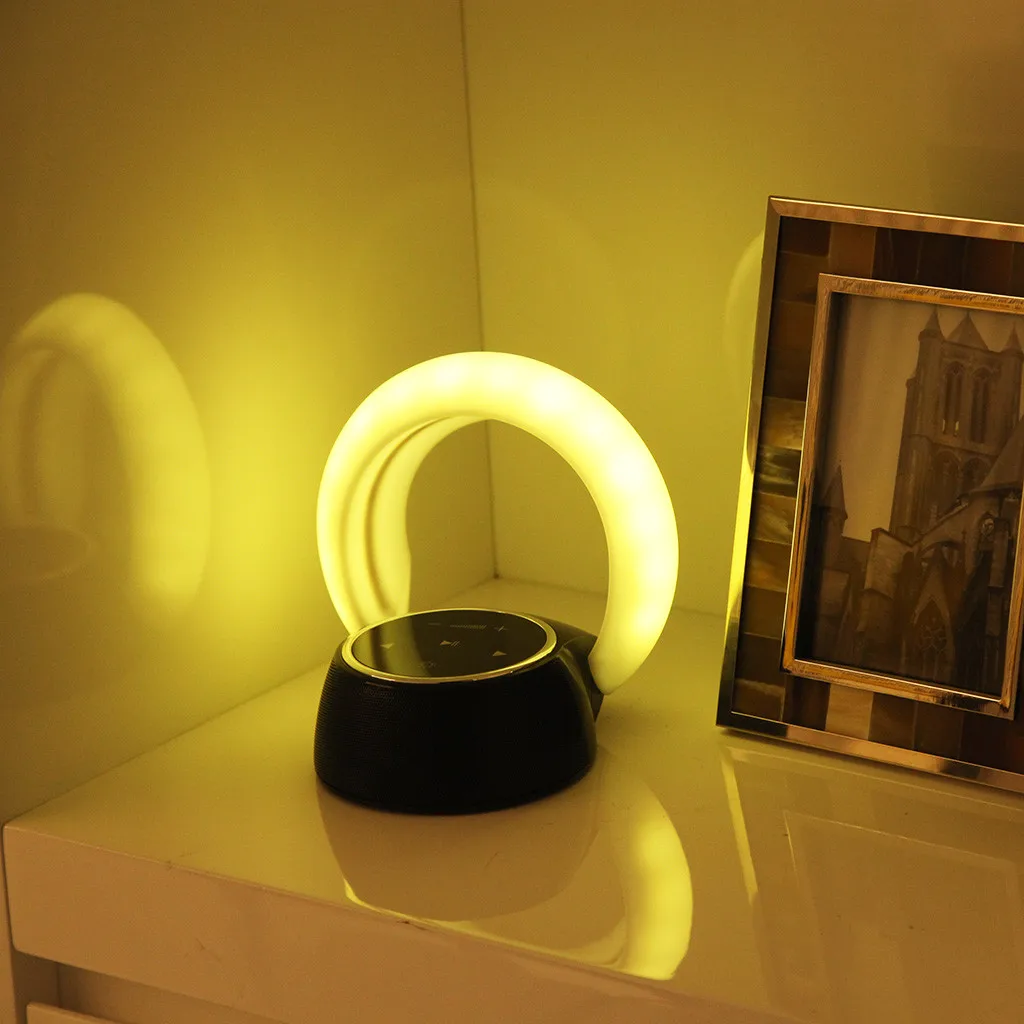 Горячая Мини Bluetooth динамик USB l Led свет беспроводной портативный музыкальный ящик