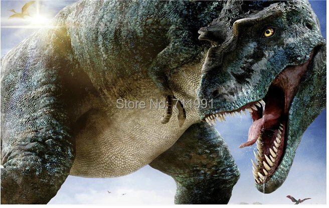 Детские обои с динозаврами на заказ фрески для детской комнаты гостиной фон