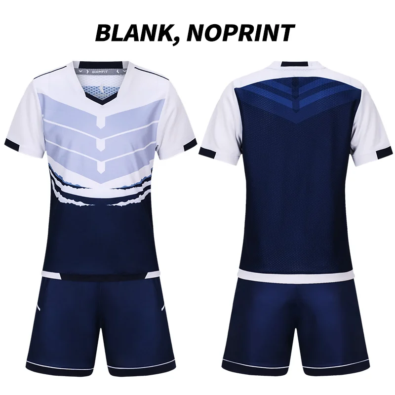 royalblue Детские футбольные майки, спортивные футбольные командные майки, Camiseta de Futbol, Футбольная форма для мальчиков, дышащие спортивные костюмы на заказ - Цвет: royalblue