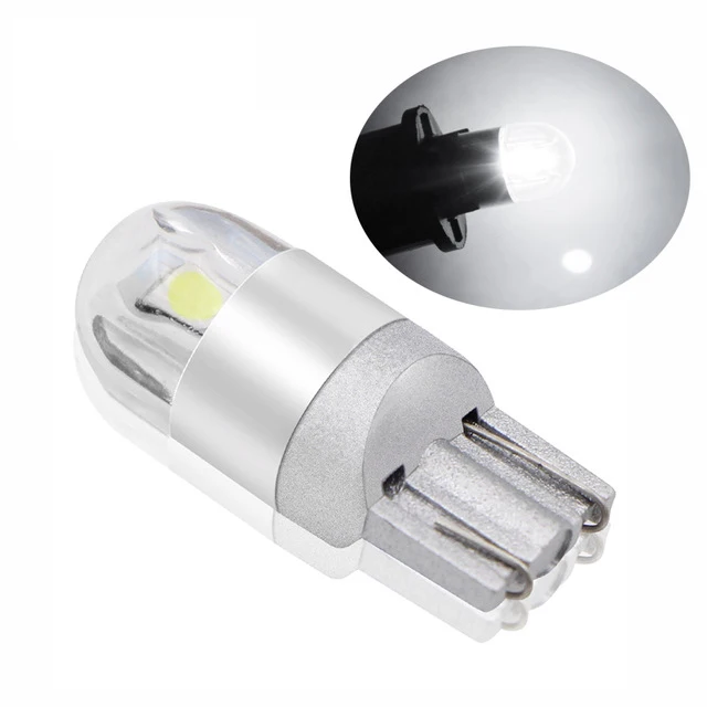 1 шт. Автомобильные светодиодные лампы T10 w5w 3030 SMD 194 168 COB 12 в 6000 К|Сигнальная лампа| |