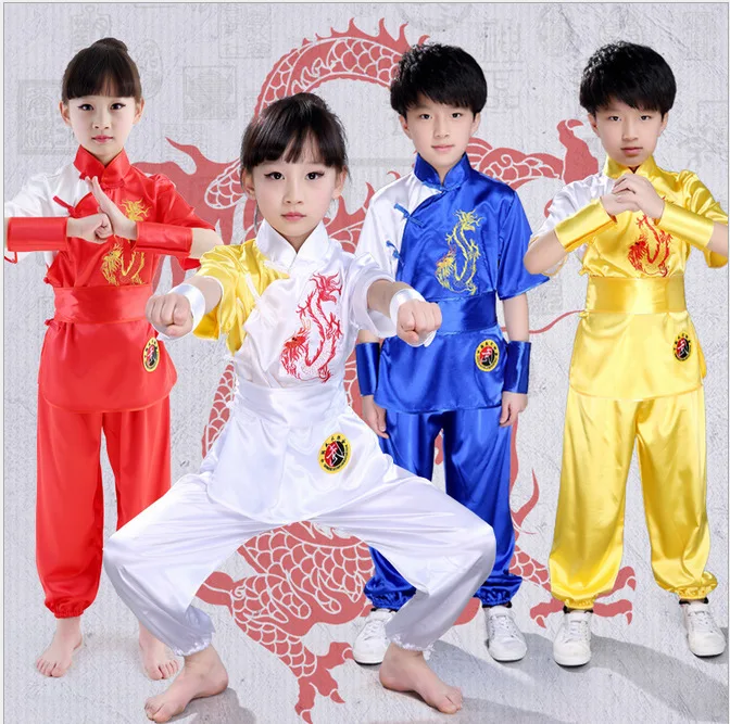 Костюм детский с вышивкой в виде дракона 4 цвета|performance clothes|set clothingset clothes |