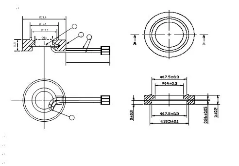 Ультразвуковая плата с чипом распыления 20 мм специальный датчик аксессуары