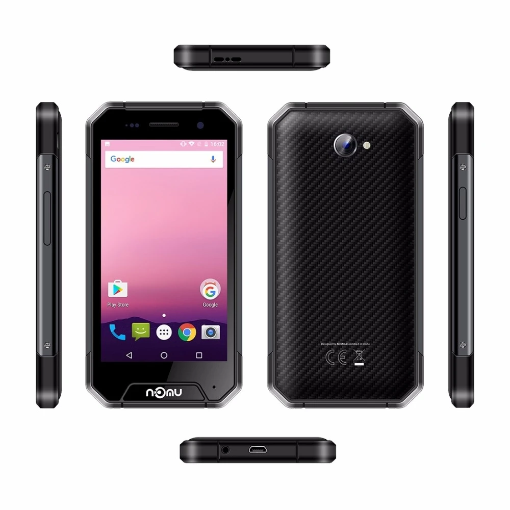 NOMU S30 мини IP68 водонепроницаемый прочный мобильный телефон MTK6737T четырехъядерный