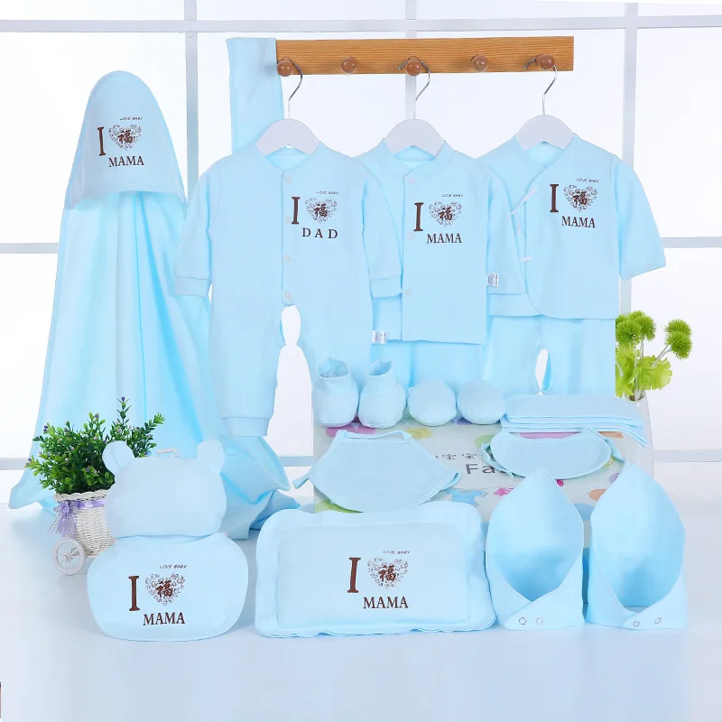 Emotion Moms Newborn Baby Clothing Set Brand Baby Boy/Girl Clothes Set New Born Baby Clothes Underwear 100% Cotton 22PCS/set