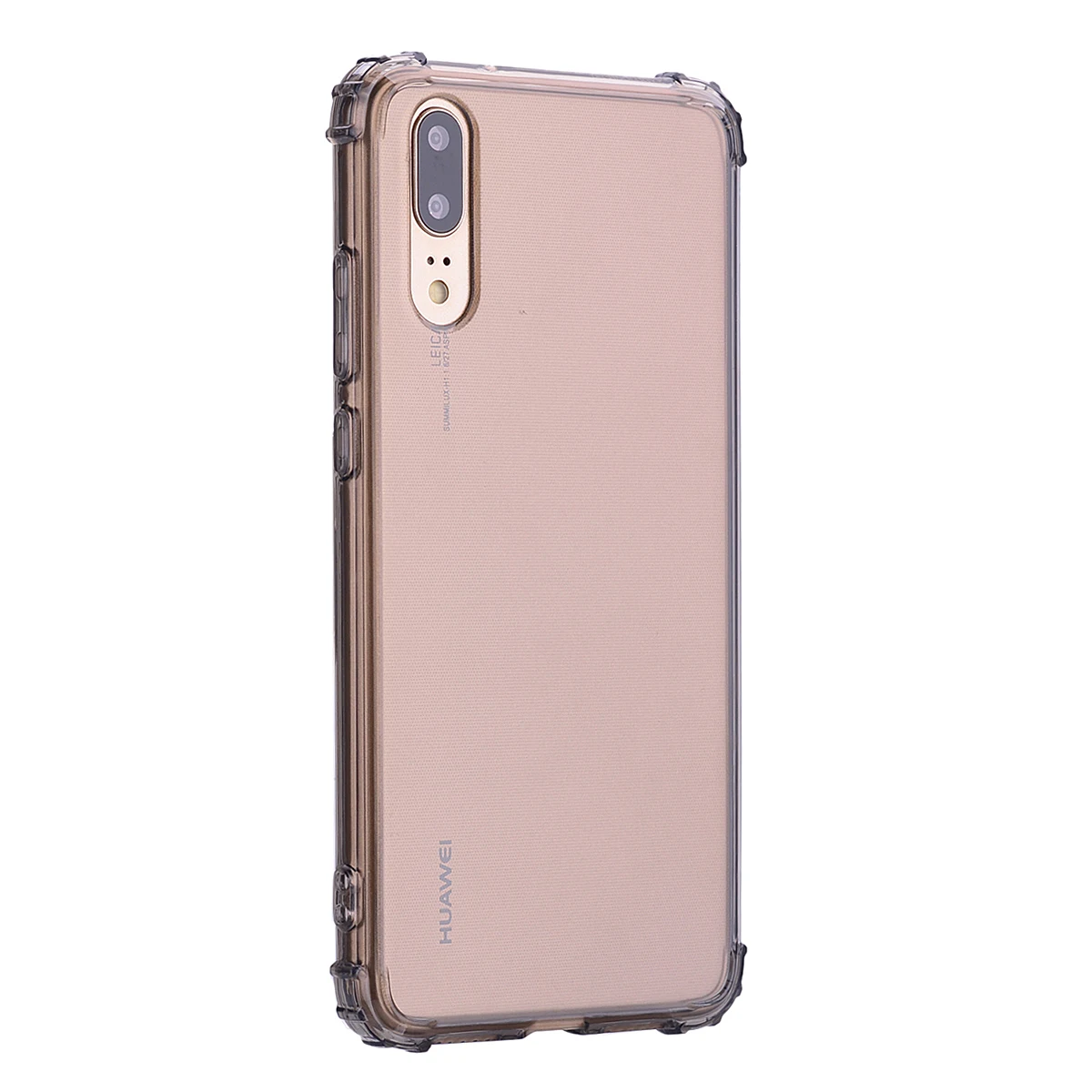 Ультра тонкий Ясно Прозрачный чехол из термополиуретана и силикона для huawei p20