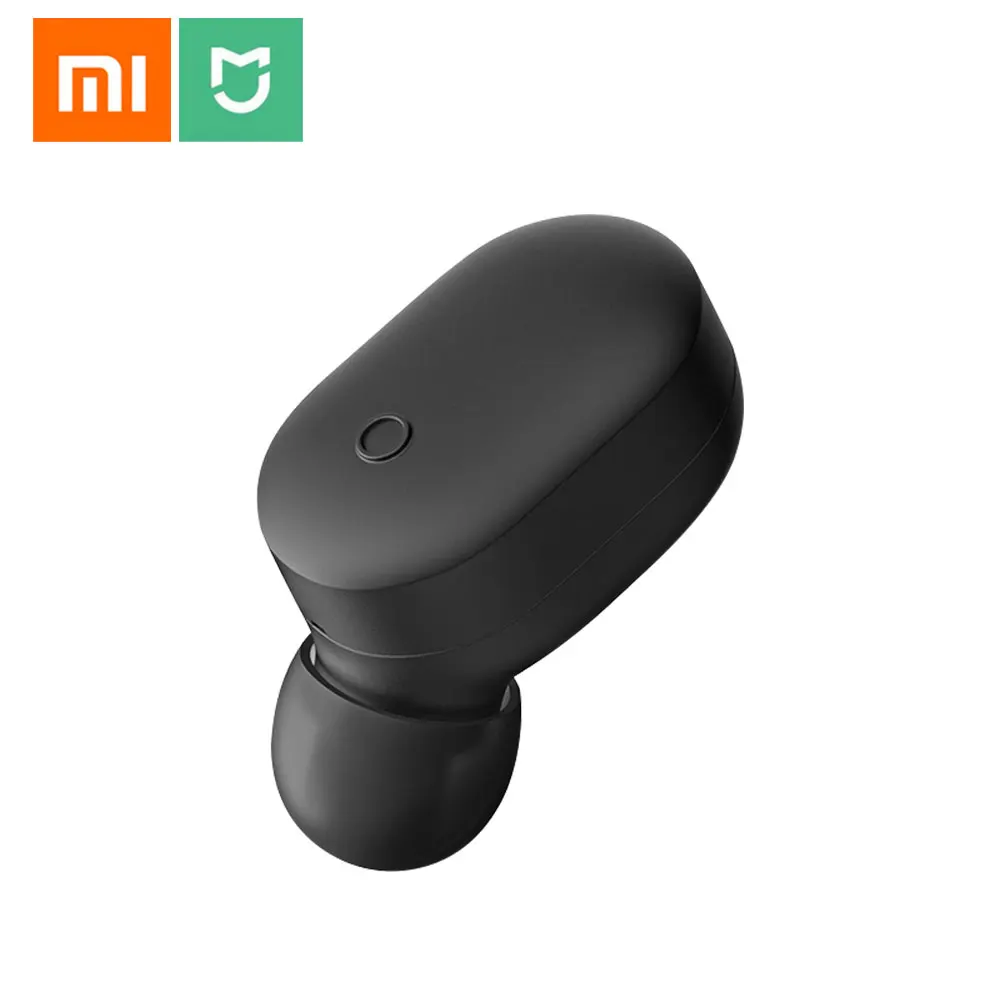 Оригинальные беспроводные Bluetooth наушники Xiaomi гарнитура 4 1 встроенный микрофон