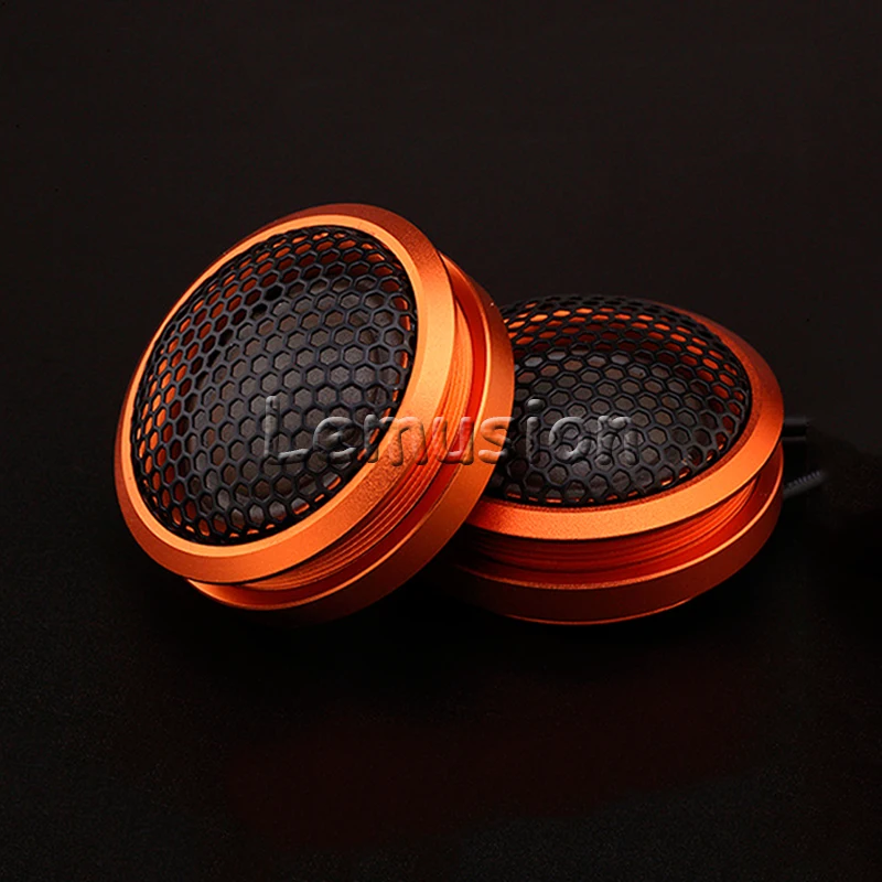 Автомобиль Стайлинг 1 пара модифицированный автомобиль аудио Динамик Шелковый