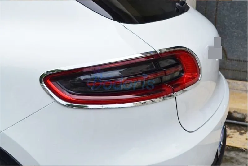 Для Porsche Macan 2014 2015 2016 2017 задняя крышка лампы Задний светильник накладка рамка