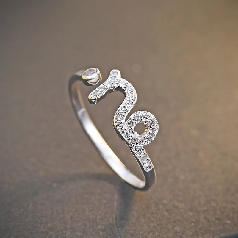 Кольцо FNJ из серебра 925 пробы с созвездиями для женщин свадебное кольцо в стиле