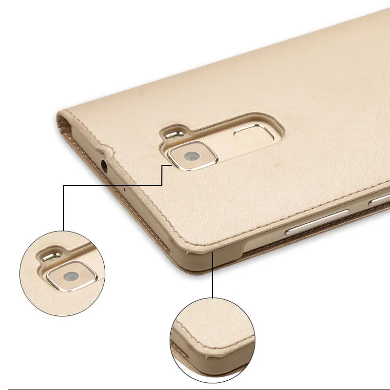 Чехол FDCWTS для HuaWei Mate S чехол с откидной крышкой и открытым окном из искусственной