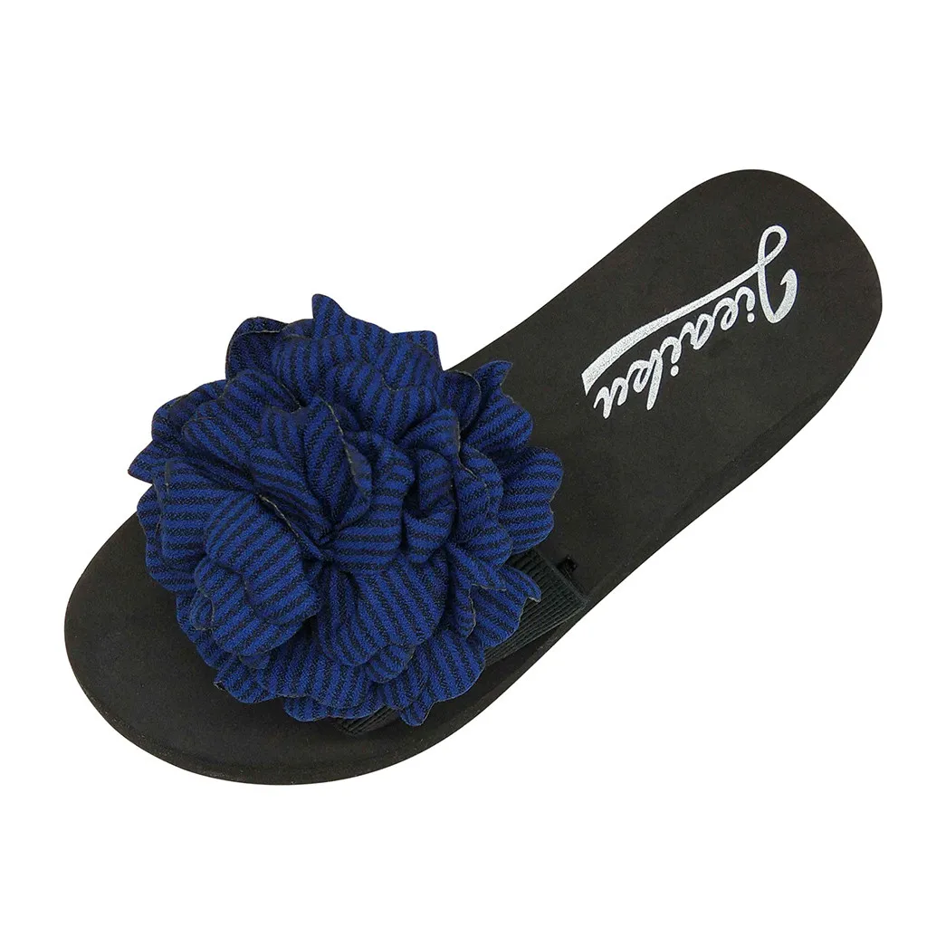 SAGACE/женские модные повседневные летние тапочки на нескользящей танкетке в