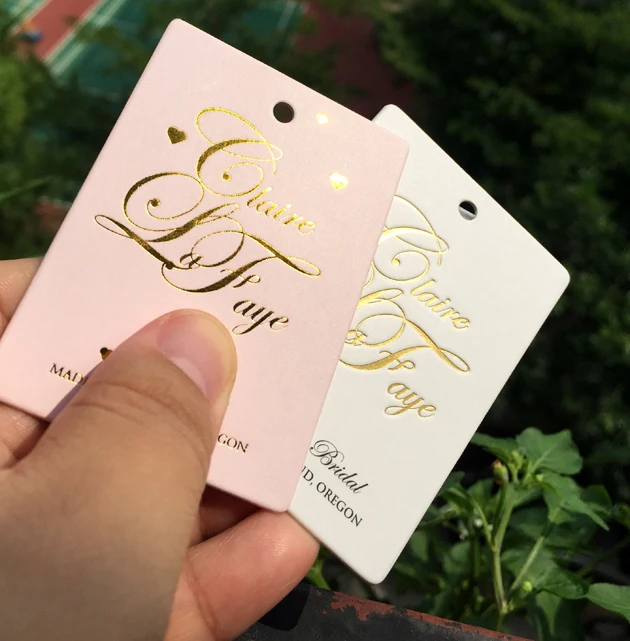 Логотип на заказ Брендовая одежда для малышей Джинсы Бумажные ценники волос