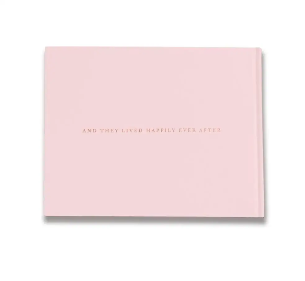 Индивидуальная розовая Свадебная Гостевая книга деревенская для выписки на