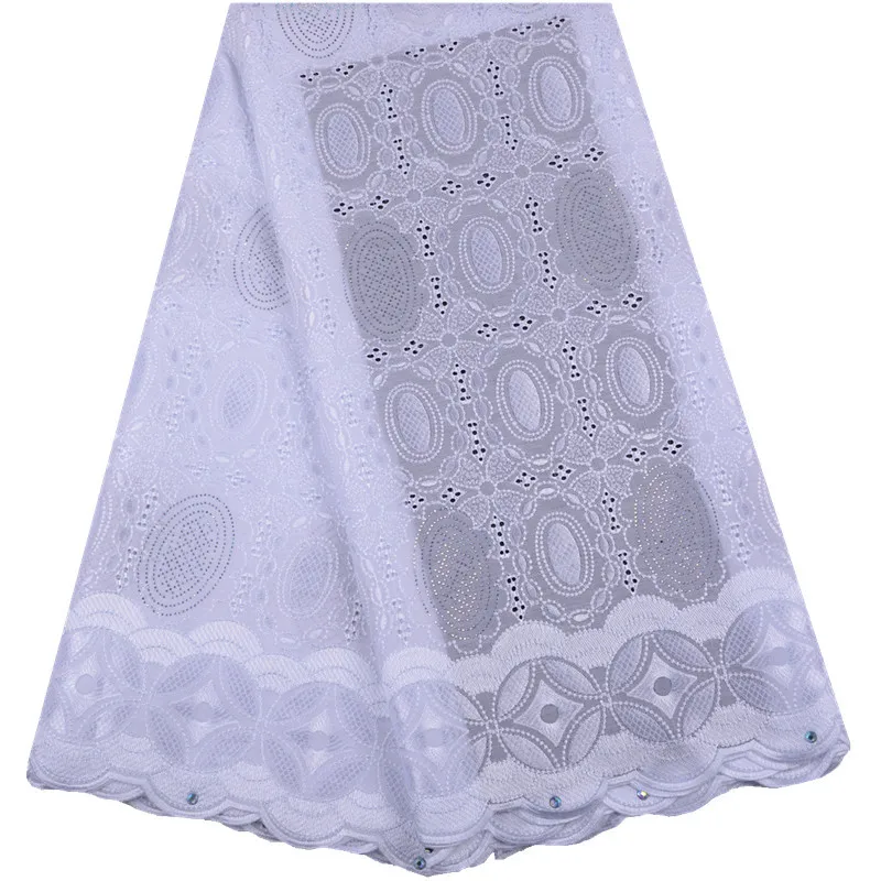 Африканское кружево с вышивкой сухое 100% хлопковое 2019 швейцарская вуаль в