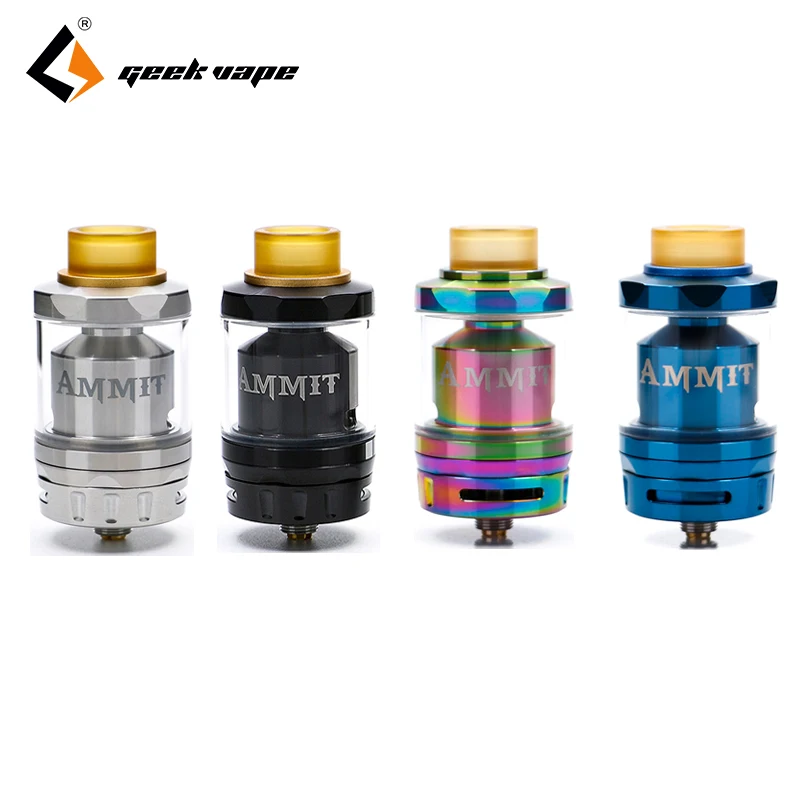 Аммит двойной катушкой RTA танк электронная сигарета распылитель Поддержка оба Dual