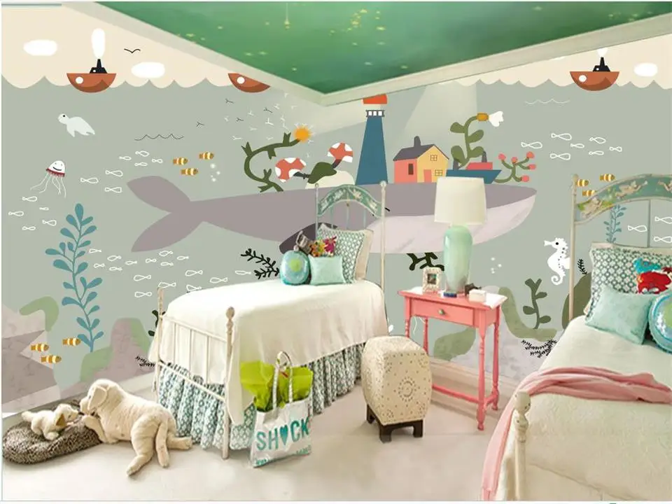 3d обои для фотосъемки в комнате Настенные детской комнаты с изображением