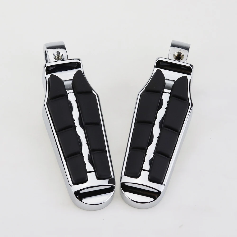 Motorcycle Front Footpegs Footrests Foot pegs Rests For 1995-2008 Suzuki Intruder 1400/Boulevard S83/1997-2004 Marauder 800 1996 |