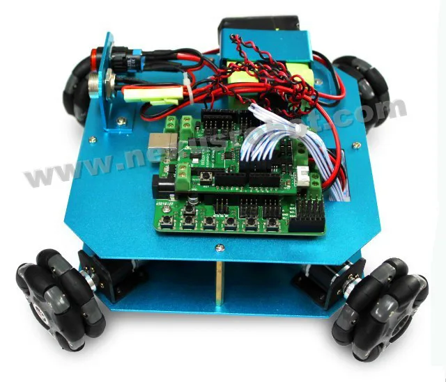 Набор роботов для Arduino 4WD 58 мм Omni Wheel 10020 | Канцтовары офиса и дома