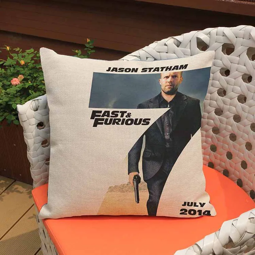 Яростный креативный постер 7 наволочек хлопковый льняной чехол для подушки