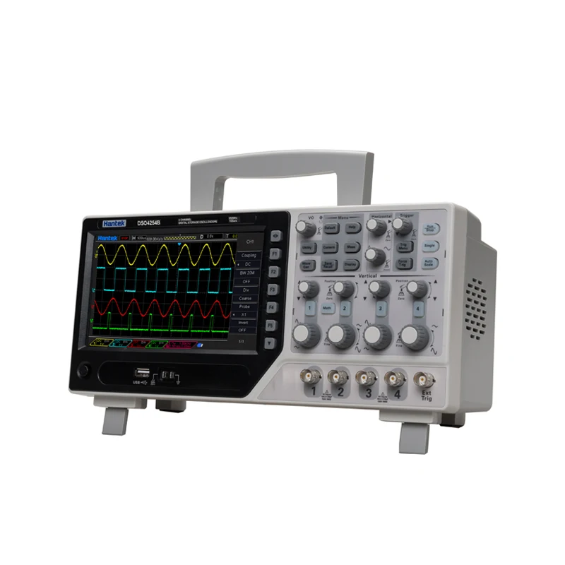 

2018 Hantek Hot selling Items DSO DSO4004B DSO4104B DSO4204B DSO4254B 4CH Oscilloscope 7 inch 64K color TFT