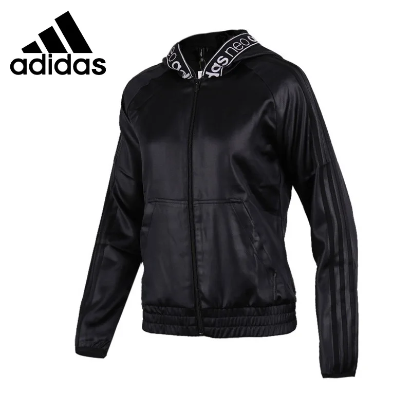 Новинка оригинальная спортивная куртка с капюшоном для женщин Adidas Neo Label W CS X