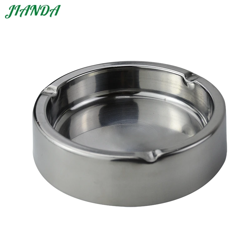Пепельница для сигарет из нержавеющей стали пепельница курения круглая форма