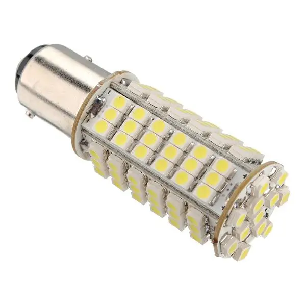 2шт большая акция BAY15D 1157 P21/5W 102 SMD 3528 Светодиодный белый автомобильный сигнал