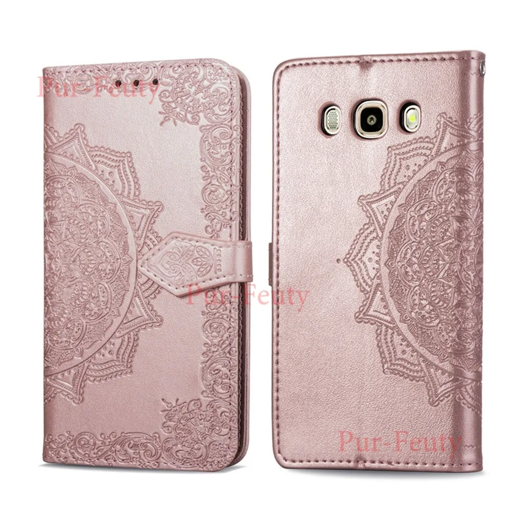 Для Samsung Galaxy J7 j710 SM-J710 7j J710FN SM-J710MN SM-J710FZ SM-J710FN/DS J710F 7j Флип Бумажник кожаный чехол телефона