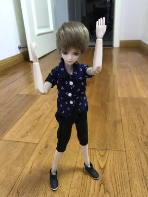 08 33 см bjd мальчик куклы reborn Девушки Мальчики глаза высокое качество игрушки макияж - Цвет: 08