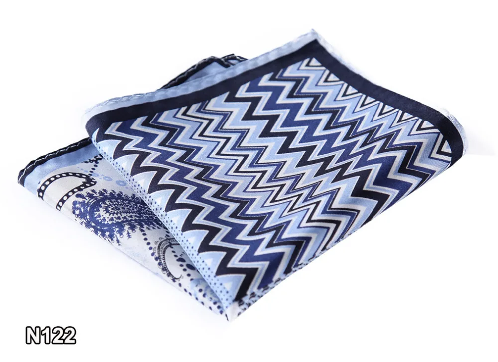 Платок 100% натуральный шелк сатин мужской носовой платок Модный классический