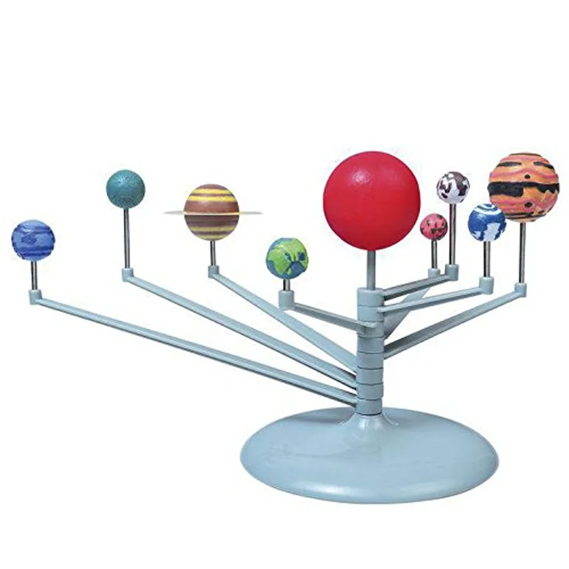 DIY детские игрушки для рисования девять планет в Солнечной системе планетария